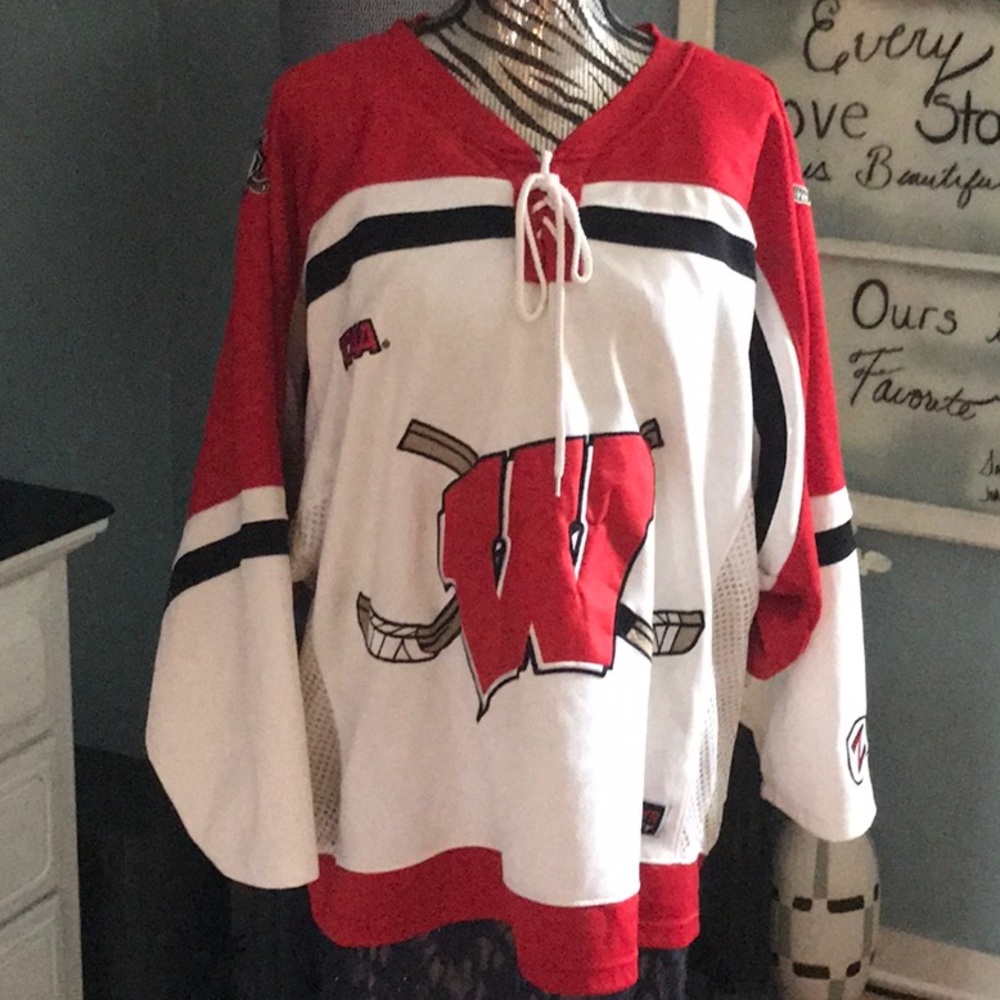 Wisconsin Badger hockey jersey